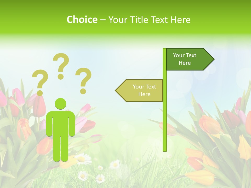 Field Beautiful Rain PowerPoint Template