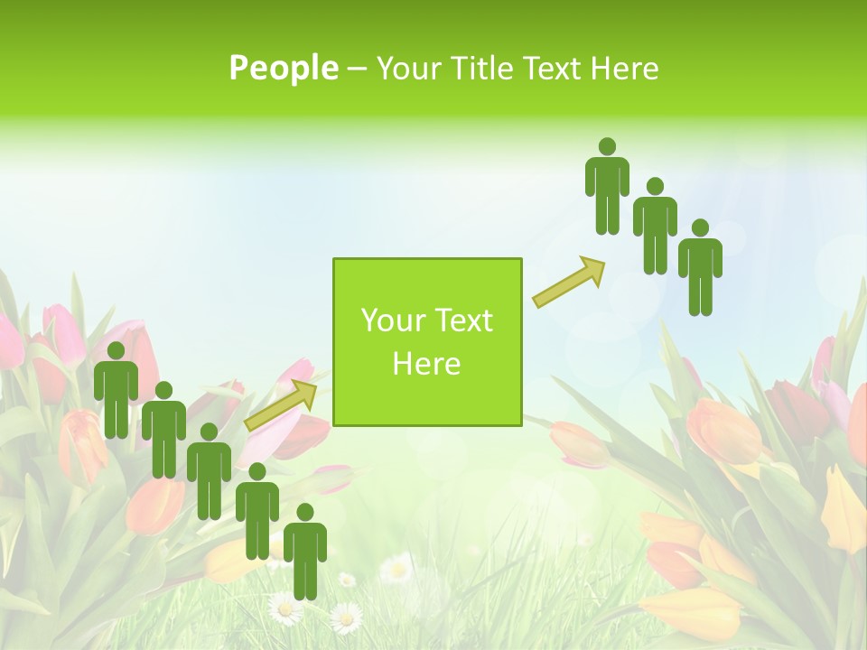 Field Beautiful Rain PowerPoint Template