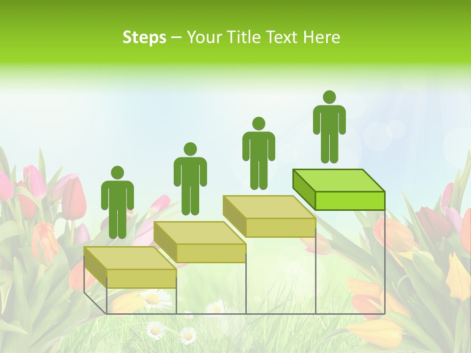 Field Beautiful Rain PowerPoint Template