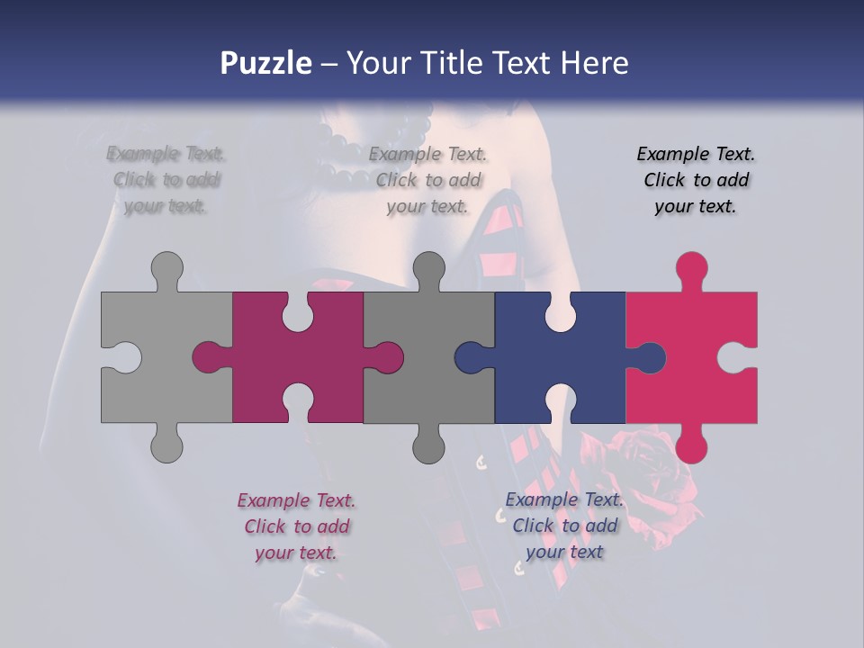 Background Sensual Glamour PowerPoint Template