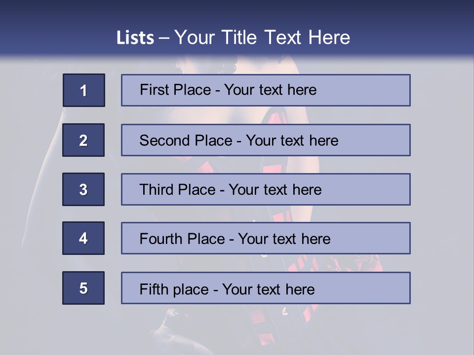 Background Sensual Glamour PowerPoint Template