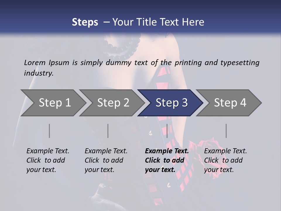 Background Sensual Glamour PowerPoint Template