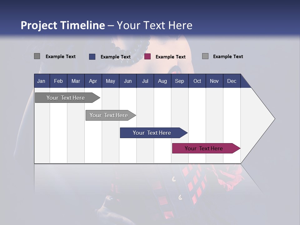 Background Sensual Glamour PowerPoint Template