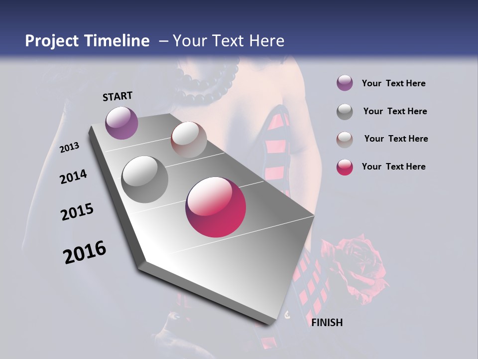 Background Sensual Glamour PowerPoint Template