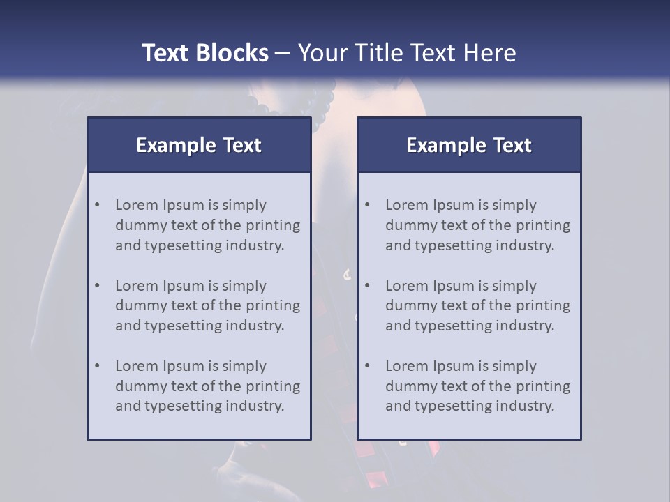 Background Sensual Glamour PowerPoint Template