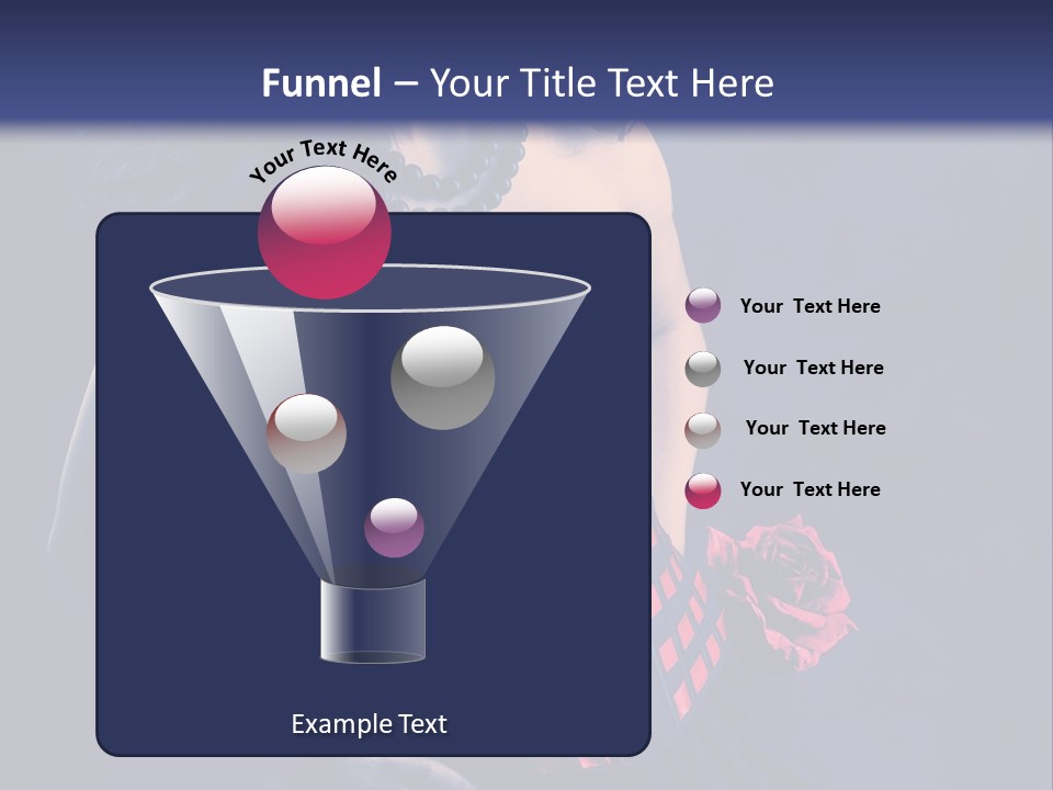 Background Sensual Glamour PowerPoint Template