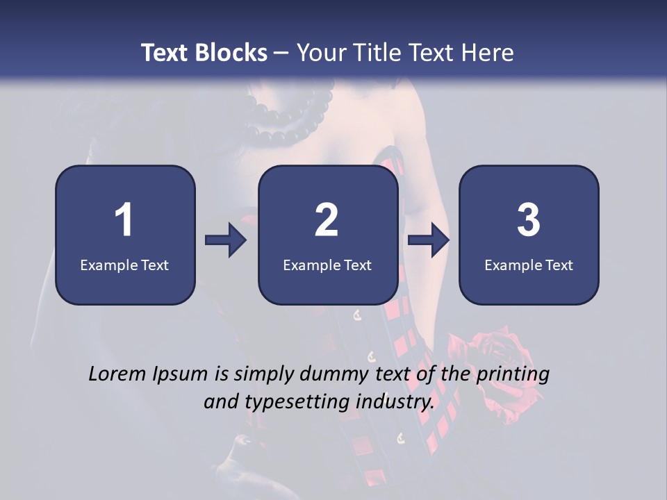 Background Sensual Glamour PowerPoint Template