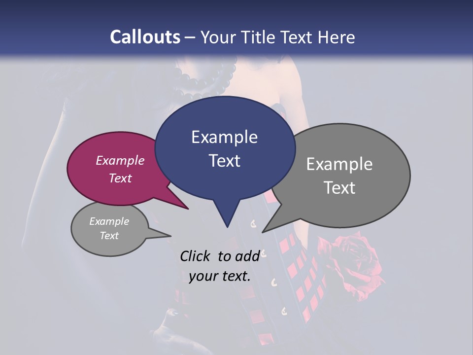 Background Sensual Glamour PowerPoint Template