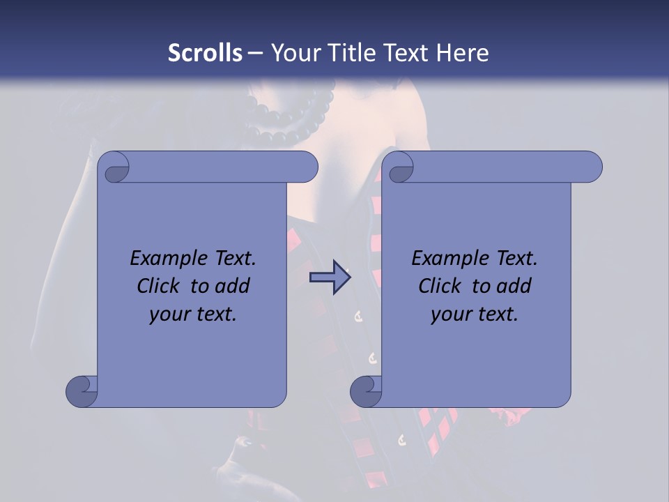 Background Sensual Glamour PowerPoint Template