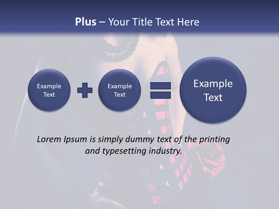 Background Sensual Glamour PowerPoint Template