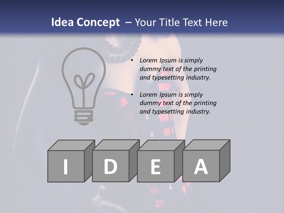 Background Sensual Glamour PowerPoint Template