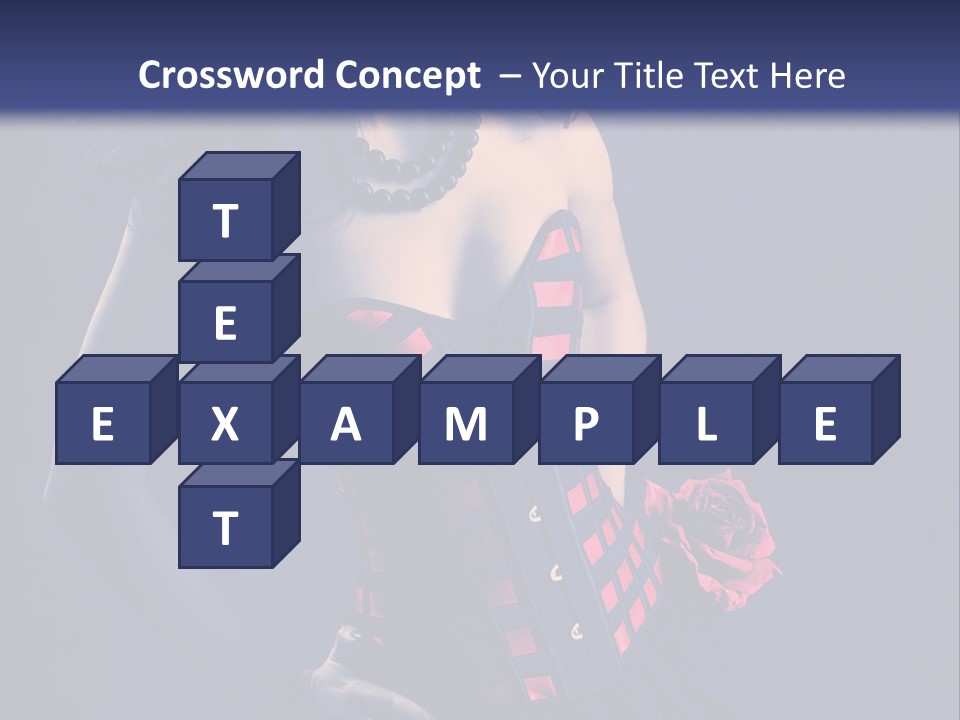 Background Sensual Glamour PowerPoint Template