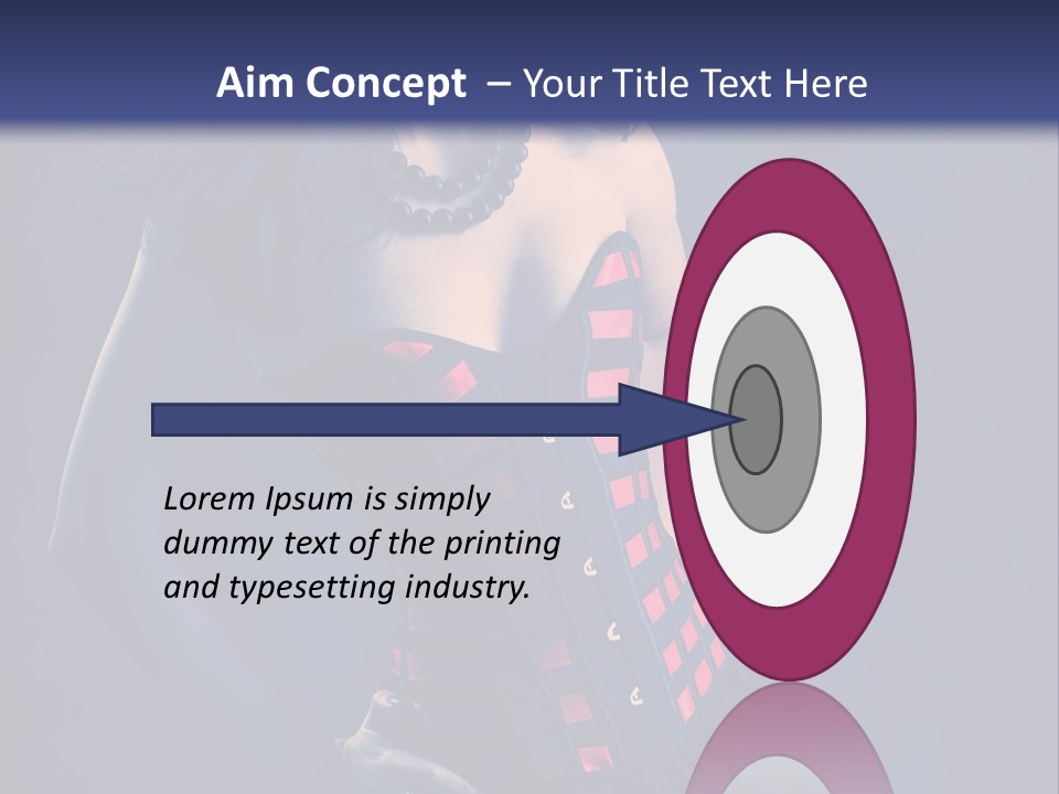 Background Sensual Glamour PowerPoint Template