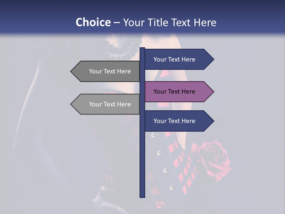 Background Sensual Glamour PowerPoint Template