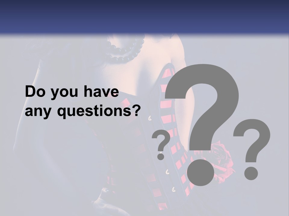 Background Sensual Glamour PowerPoint Template