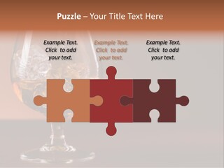 Reflection Liquor Cocktail PowerPoint Template