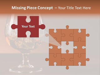 Reflection Liquor Cocktail PowerPoint Template