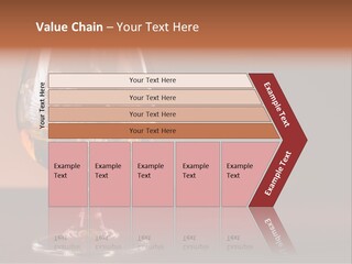 Reflection Liquor Cocktail PowerPoint Template