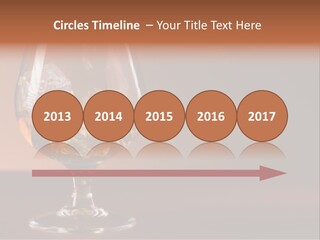 Reflection Liquor Cocktail PowerPoint Template