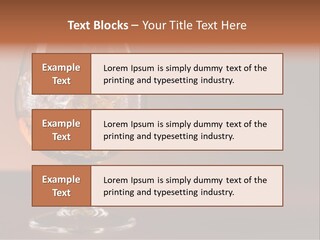 Reflection Liquor Cocktail PowerPoint Template