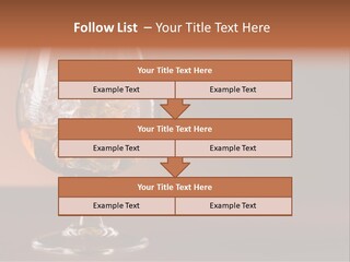 Reflection Liquor Cocktail PowerPoint Template