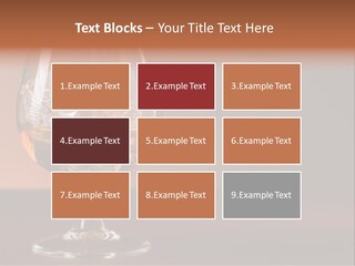 Reflection Liquor Cocktail PowerPoint Template