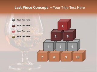 Reflection Liquor Cocktail PowerPoint Template