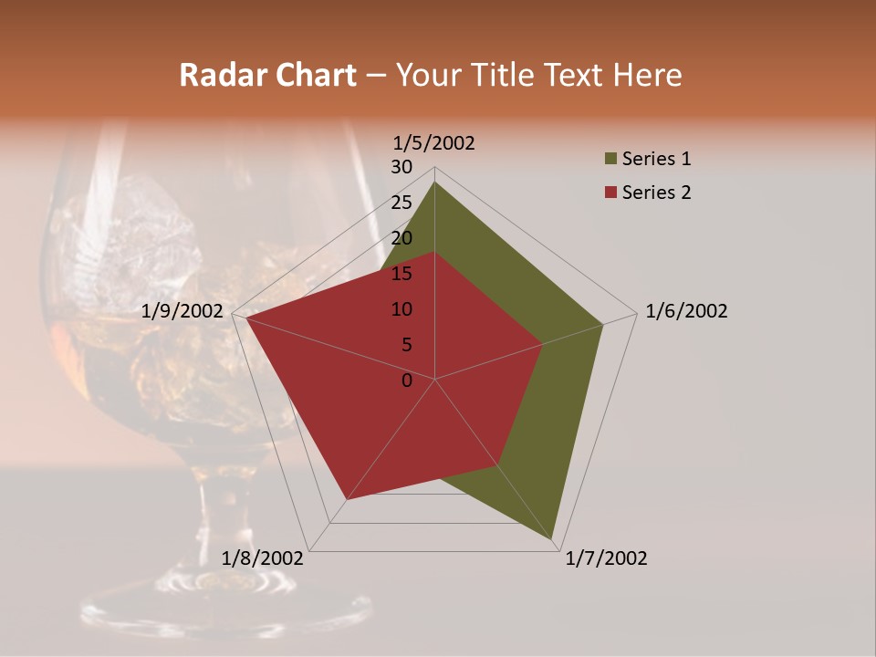 Reflection Liquor Cocktail PowerPoint Template
