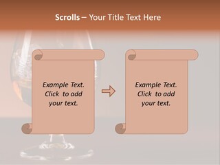 Reflection Liquor Cocktail PowerPoint Template