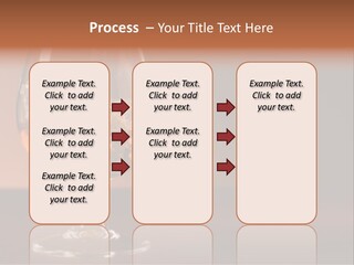 Reflection Liquor Cocktail PowerPoint Template