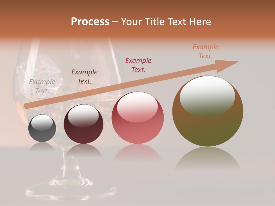 Reflection Liquor Cocktail PowerPoint Template