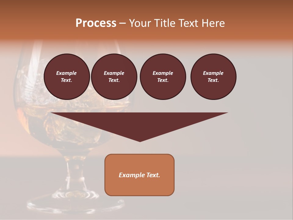 Reflection Liquor Cocktail PowerPoint Template