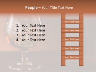 Reflection Liquor Cocktail PowerPoint Template