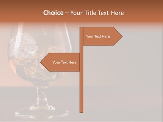 Reflection Liquor Cocktail PowerPoint Template
