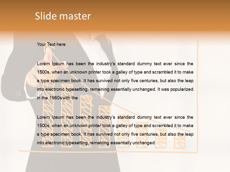 Arrow Statistics Integration PowerPoint Template