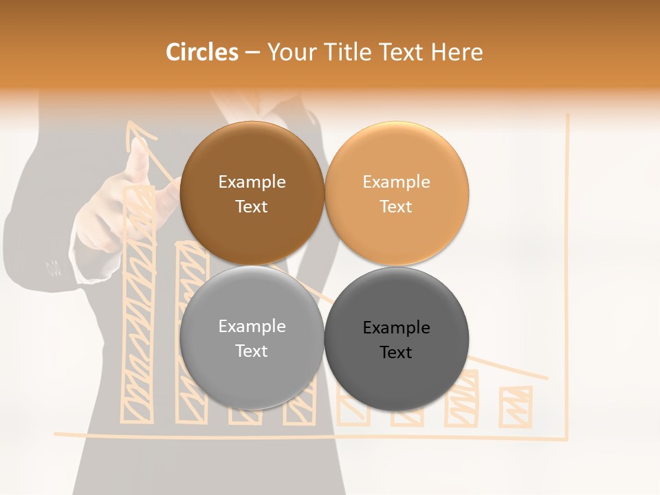 Arrow Statistics Integration PowerPoint Template
