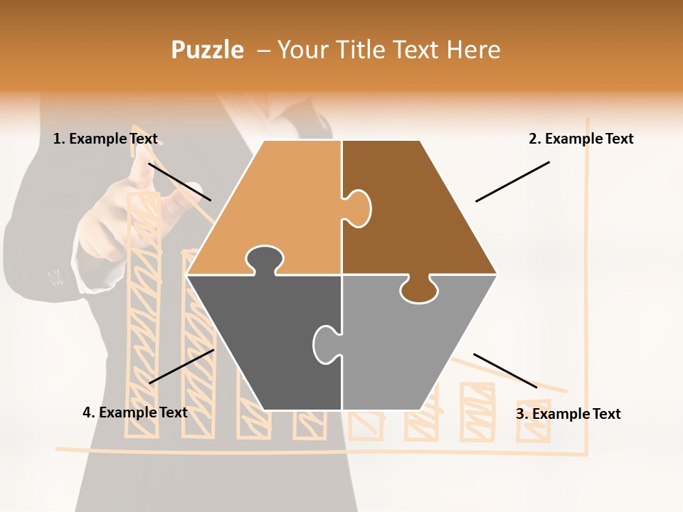 Arrow Statistics Integration PowerPoint Template