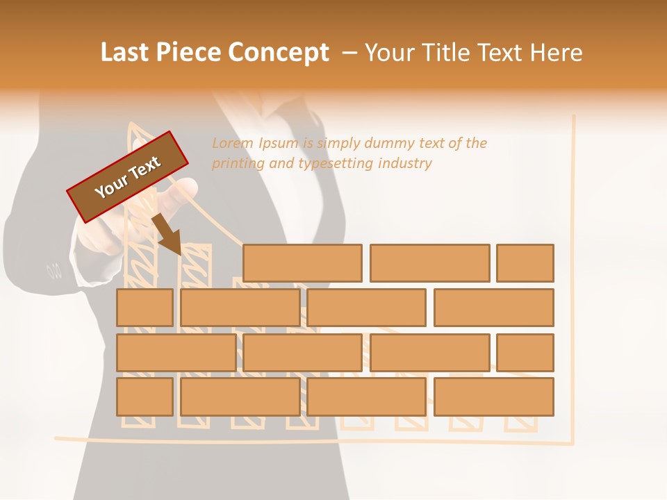 Arrow Statistics Integration PowerPoint Template