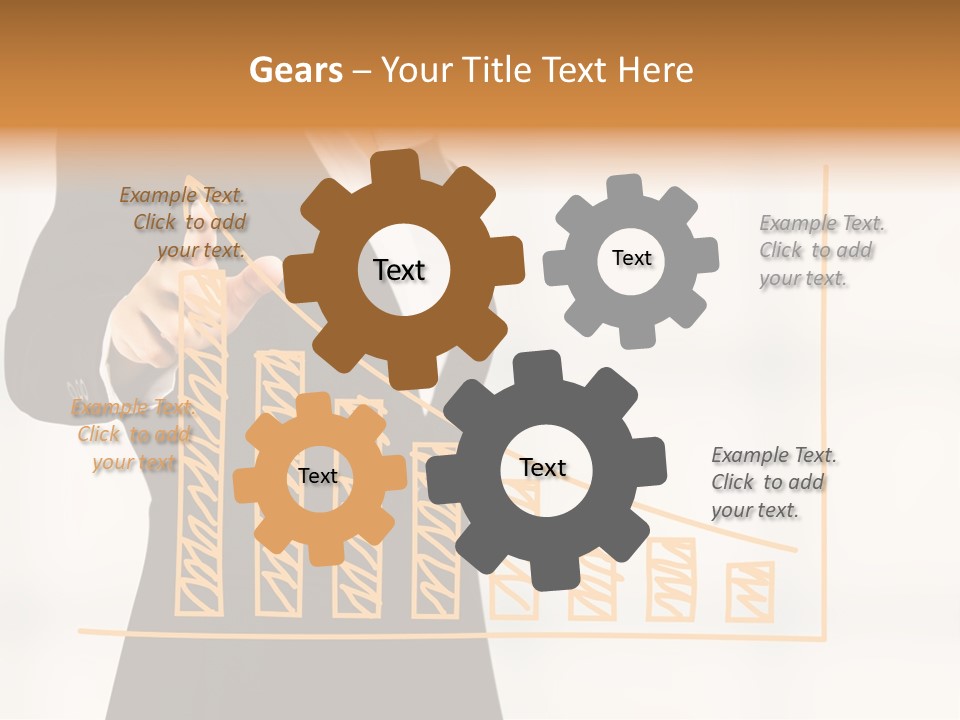 Arrow Statistics Integration PowerPoint Template