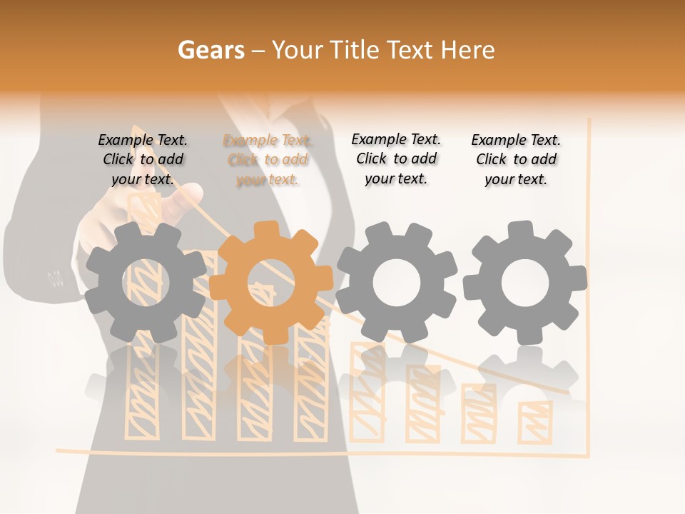Arrow Statistics Integration PowerPoint Template