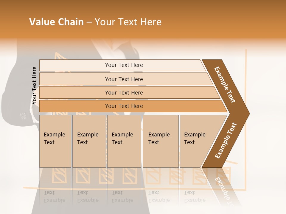 Arrow Statistics Integration PowerPoint Template