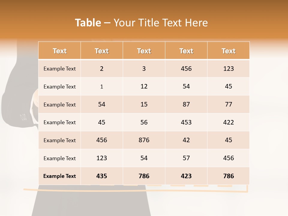 Arrow Statistics Integration PowerPoint Template