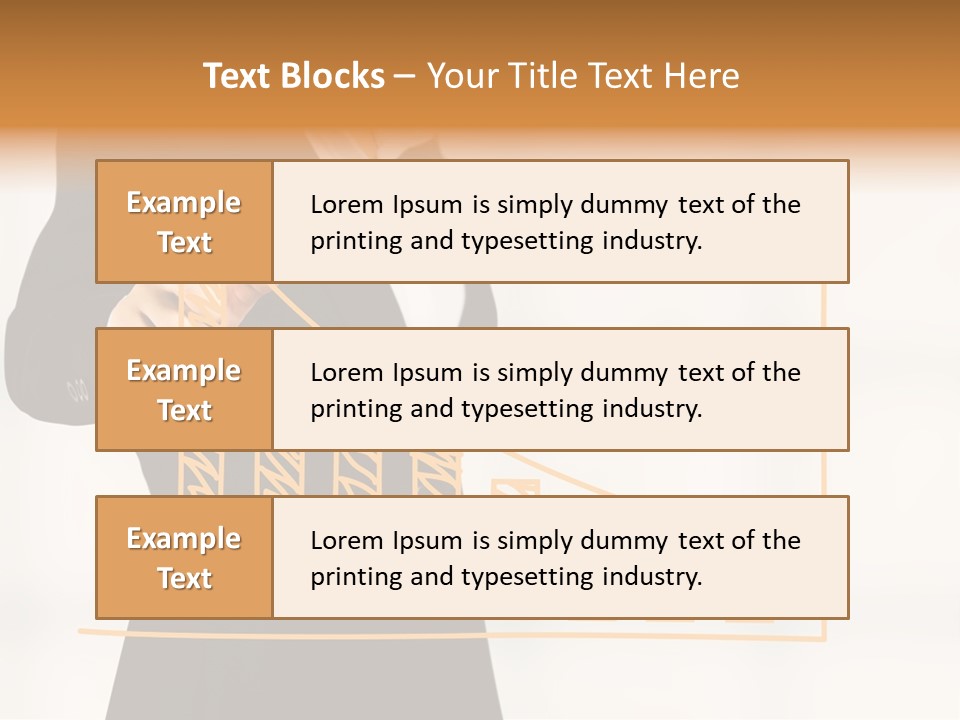Arrow Statistics Integration PowerPoint Template