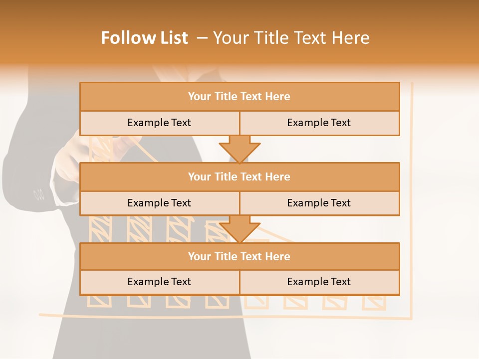 Arrow Statistics Integration PowerPoint Template