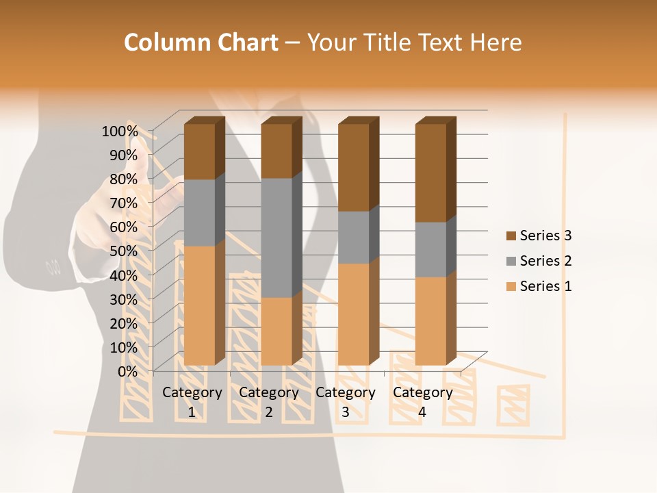 Arrow Statistics Integration PowerPoint Template