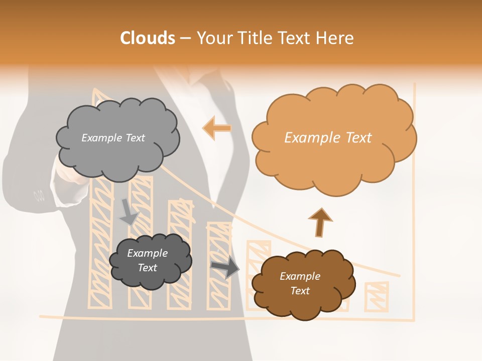 Arrow Statistics Integration PowerPoint Template