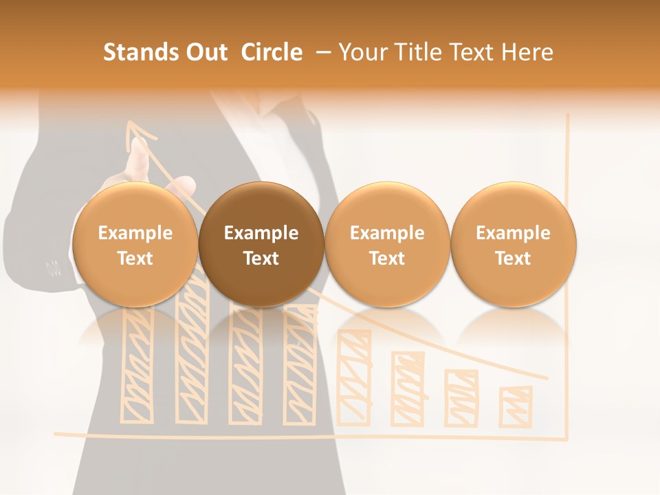 Arrow Statistics Integration PowerPoint Template