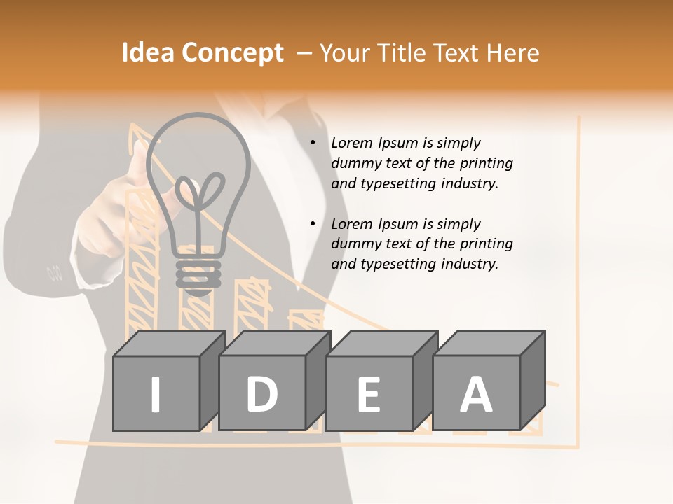 Arrow Statistics Integration PowerPoint Template