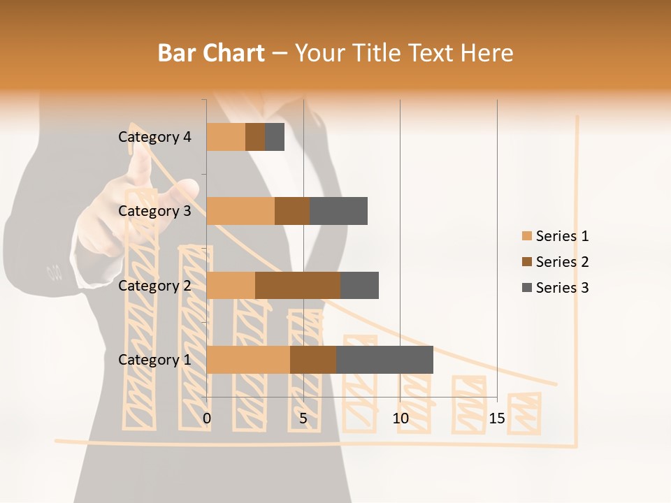 Arrow Statistics Integration PowerPoint Template