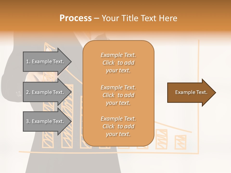 Arrow Statistics Integration PowerPoint Template